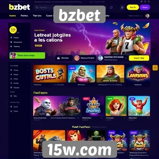 Análise da interface do site de jogos bzbet